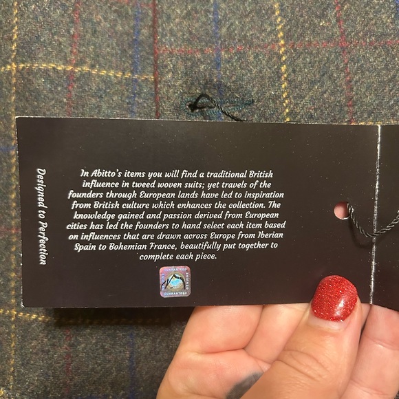 Classic Men's Plaid Blazer 42R - Picture 8 of 9